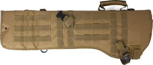 Red Rock Gear 82026COY MOLLE Rifle Scabbard Coyote Tan 600D Polyester - Red Rock Gear