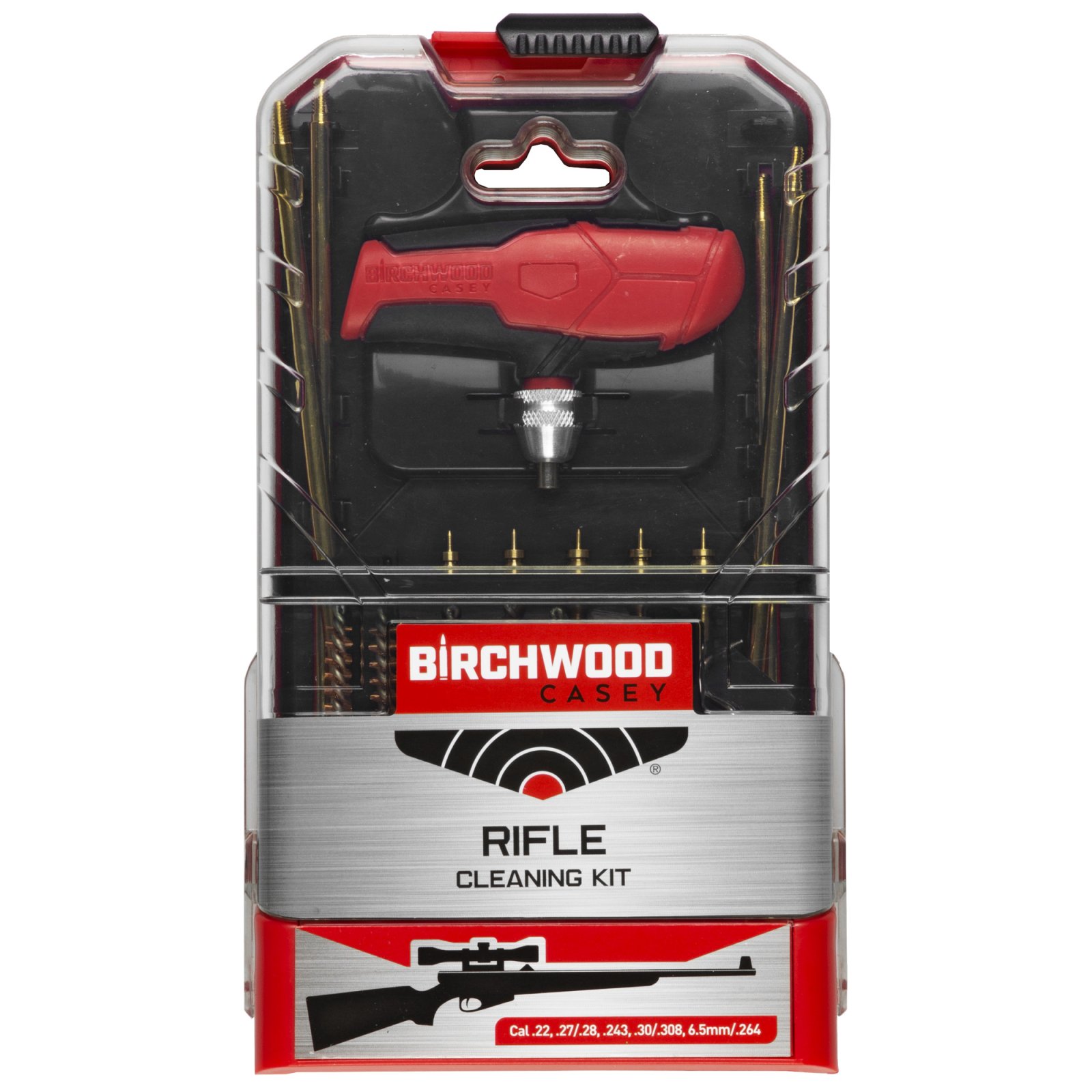 Birchwood Casey BC-RIFCLN-KIT 21-Piece Universal Rifle Cleaning Kit