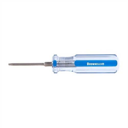 Brownells Fixed Blade Screwdriver #4 .15 Shank .040 Blade Thickness - Brownells