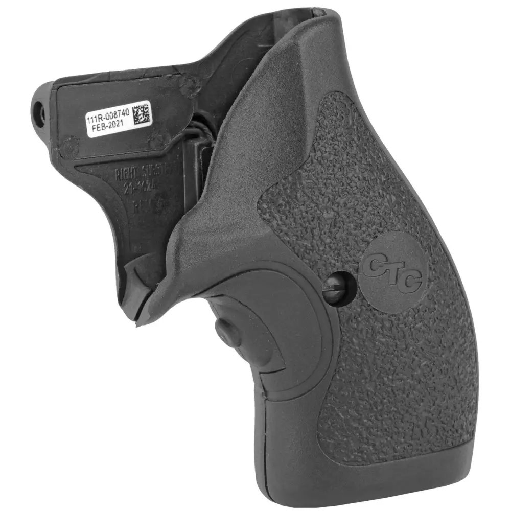 Crimson Trace LG-111 Lasergrip Ruger SP101 Front Activation Polymer Grip - Crimson Trace - 0.50" AT 50 FT