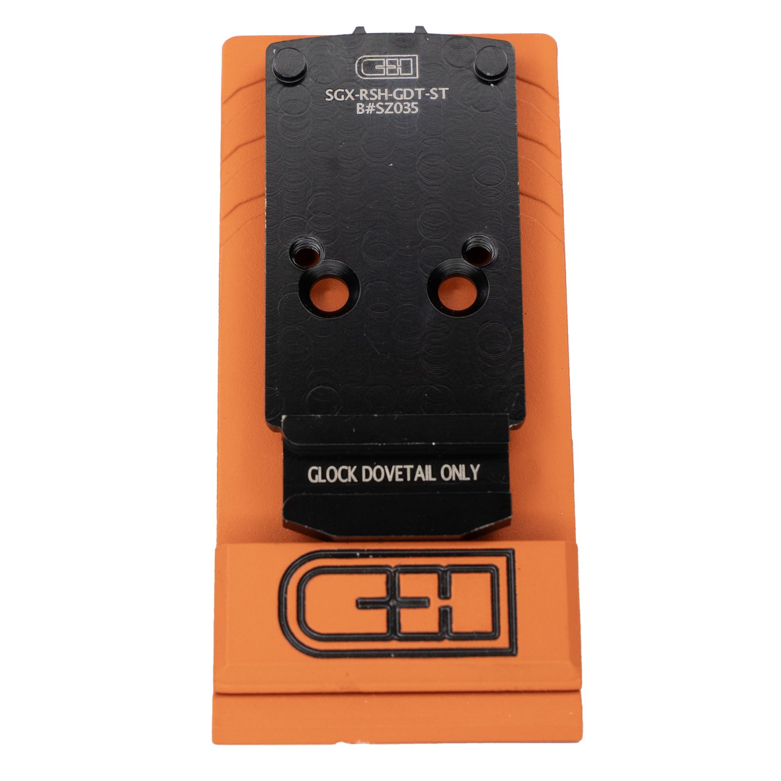 C&H Precision V4 Optic Mount Plate Sig P320 Legion Black Matte Finish - C&H Precision