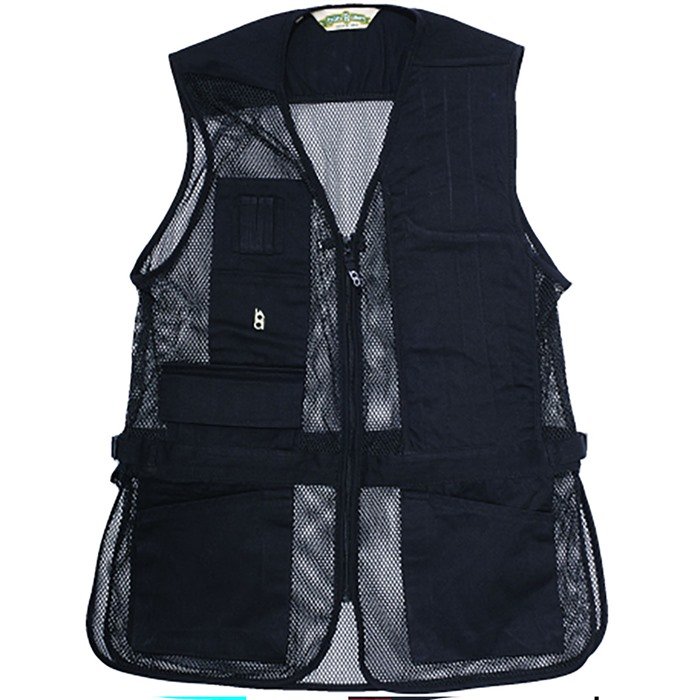 BOB ALLEN FULL MESH SHOOTING VEST BLACK RH XL - Bob Allen
