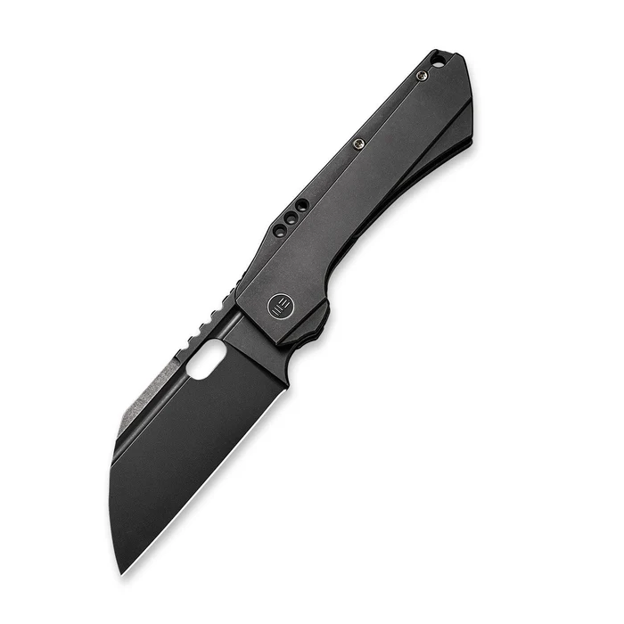 WE Knife WE190722 Roxi 3 Black Titanium 3.14" S35VN Stonewash Blade