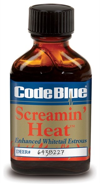Code Blue Screamin Heat Doe Estrous 1 Ounce Jar - Code Blue - DEER