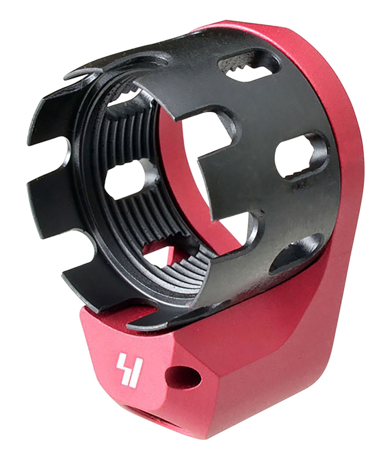 Strike ARTRIBUSRED Tribus Red Anodized Castle Nut & End Plate Set