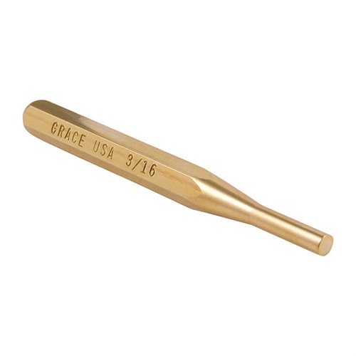 Buy GRACE USA 3/16 (4.8MM) Brass Pin Punch 316BPP online