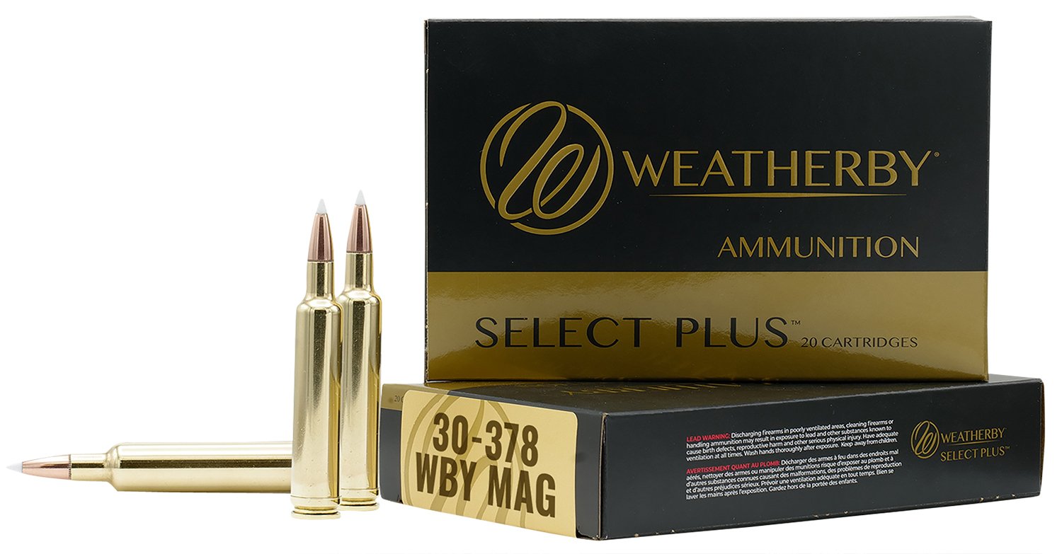 Weatherby Select Plus 30-378 Mag 180gr Barnes TTSX Ammo - Weatherby - 30-378 WBY Mag