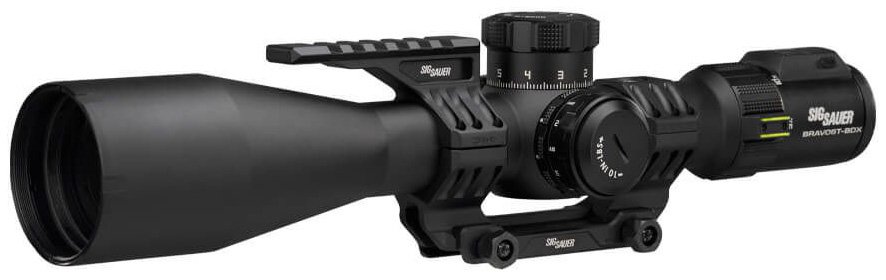 Sig Sauer Bravo6T-BDX Rifle Scope 5-30x56mm 35mm FFP MRAD DEV-L 2.0 Illum Black