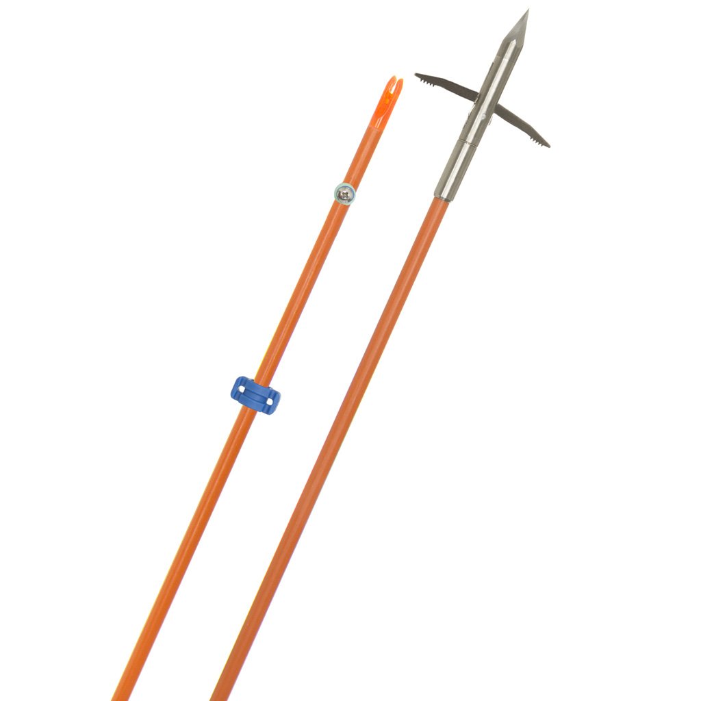 Fin Finder 13183 Raider Pro Bowfishing Arrow Orange Kraken Point 32"