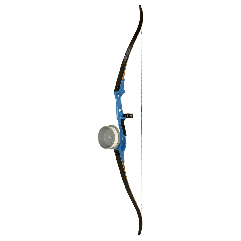 Fin Finder 81401 Bank Runner Bowfishing Recurve 58" 35lbs RH Blue Package