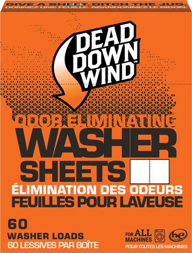 Dead Down Wind Laundry Detergent Sheets (Orange) 60 Pc