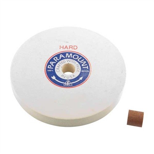 Bacon Felt Company 8in Hard Felt Polishing Wheel Gunsmith Tool - Bacon Felt Company