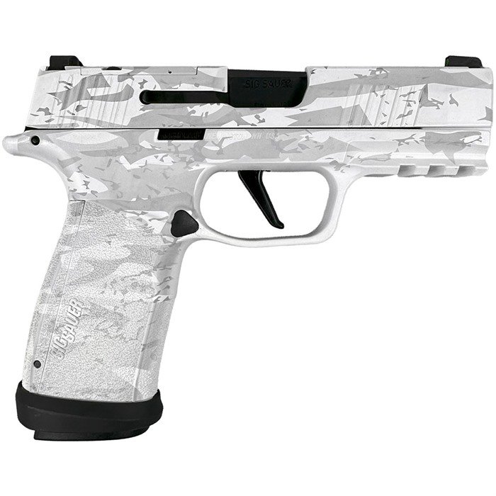 Sig SAUER, INC. P365-XMACRO TACOPS 9MM 3.7" BBL (4)17RD WHITE MULTI CAMO