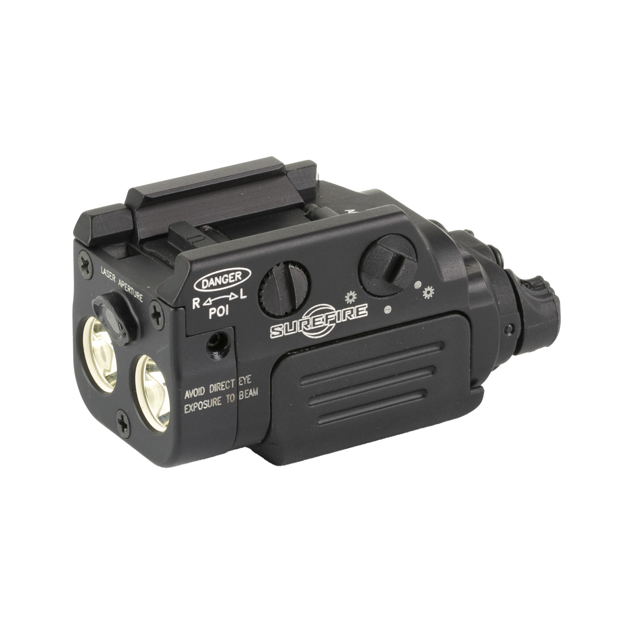 SureFire CMPCT Charge Pistol Light Red Laser Black 600 Lumens