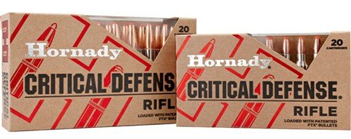 Hornady 80260 Critical Defense 223 Rem 73 gr FTX 20 Per Box/10 Cs
