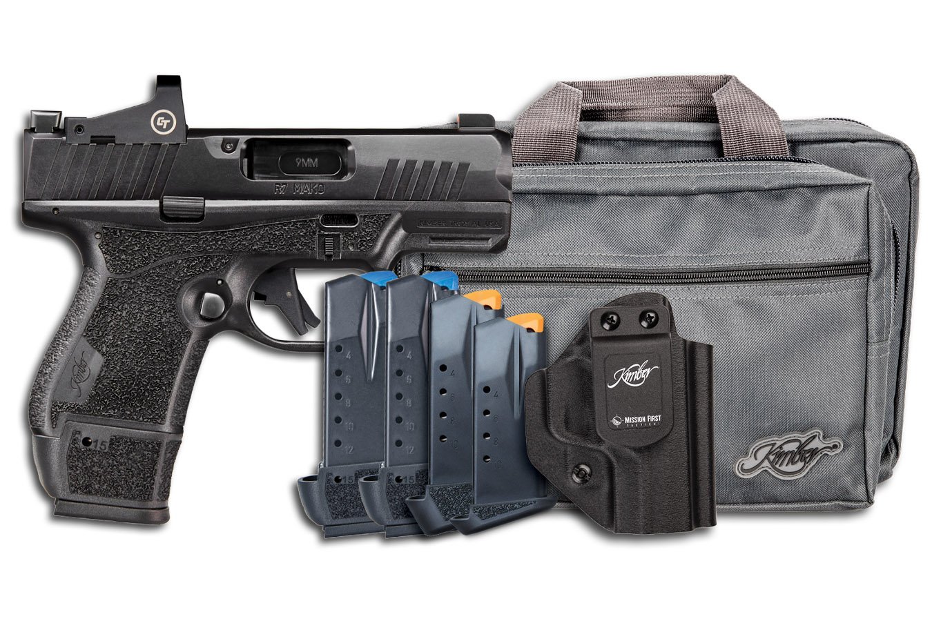 Kimber Mfg Inc 3800034 R7 Mako Bundle Sub-Compact Frame 9mm Luger 15+1...