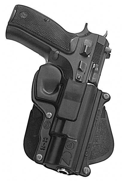 Buy Fobus CZ75 Paddle Holster Black Right Hand Polymer Lightweight 2oz online