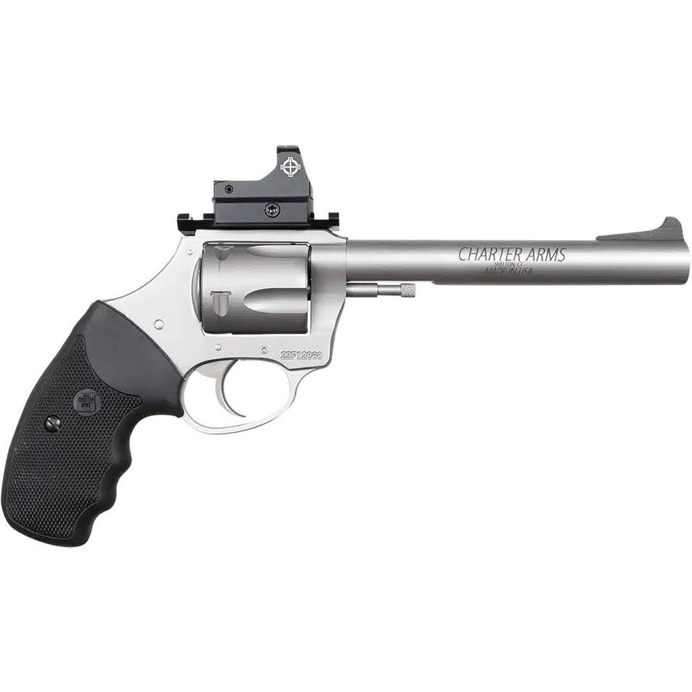 Charter Arms Target Mastiff 357 Mag 6 in Stainless Double Action 5 Shot
