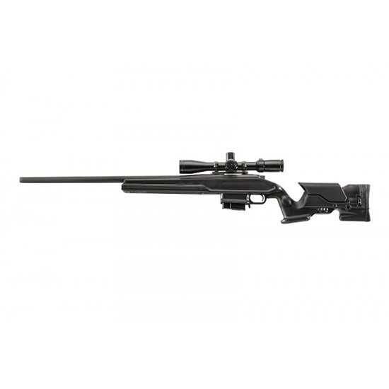 ProMag Archangel AA700B Precision Stock, Remington 700 Short Action, Black Polymer, Adjustable Cheek Riser, Aluminum Bed Block, 10-Round Magazine