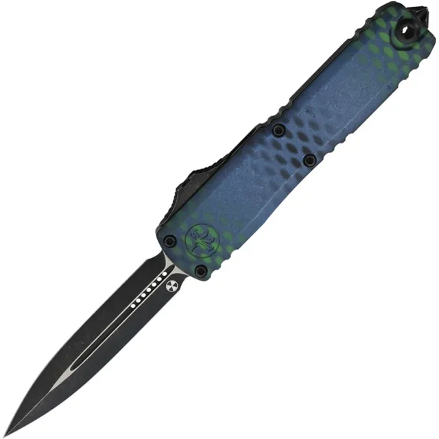 Microtech UTX-70 G4 2.5 In D/E Blue ALU HNDL X-51 Signature Series