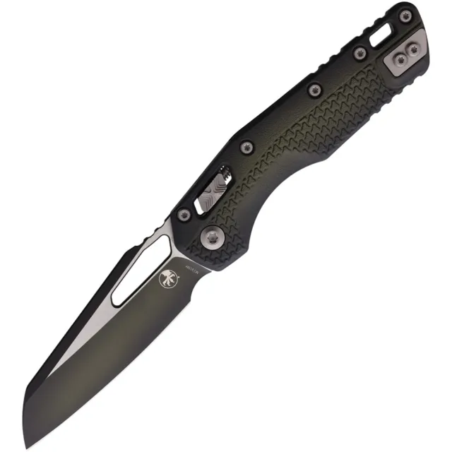 Microtech MSI 210T-1PMFBO 3.88 In Wharncliffe Bazooka Green