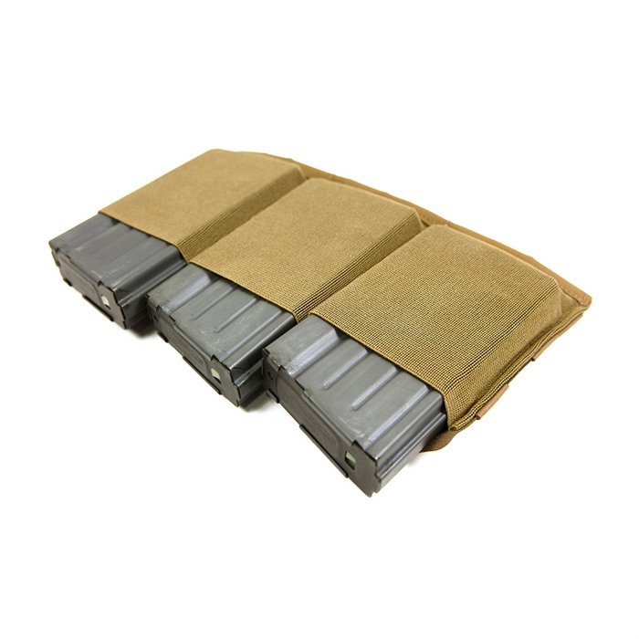 Blue Force Gear HW-TSP-SR25-3-CB Triple 308 Mag Pouch Coyote Brown - Blue Force Gear - 308 WINCHESTER