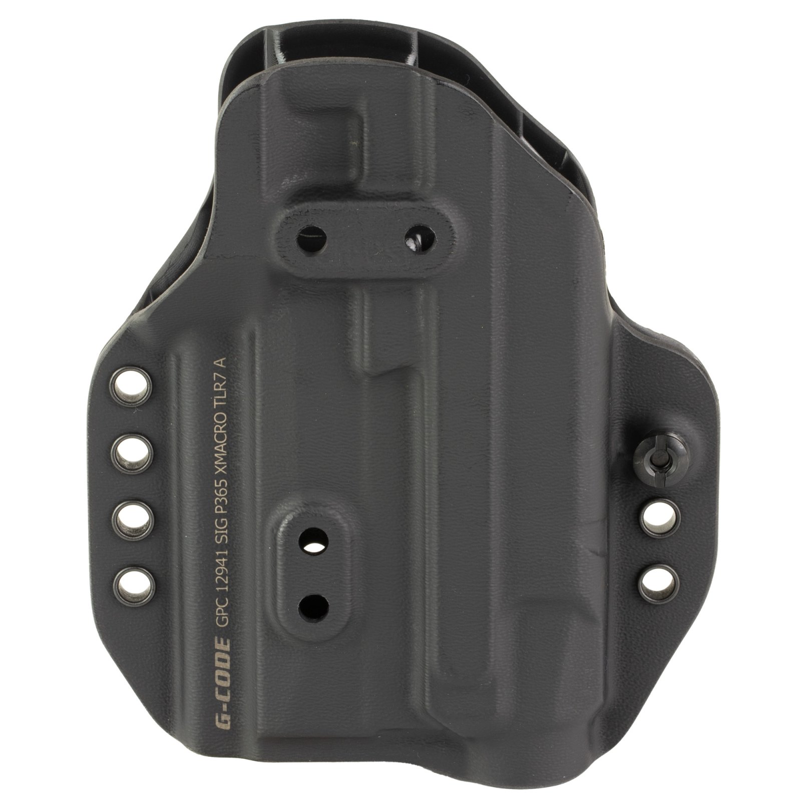 G-Code GPC-K01-129L41 Prime Carry Holster Black SIG P365 XMACRO TLR7A