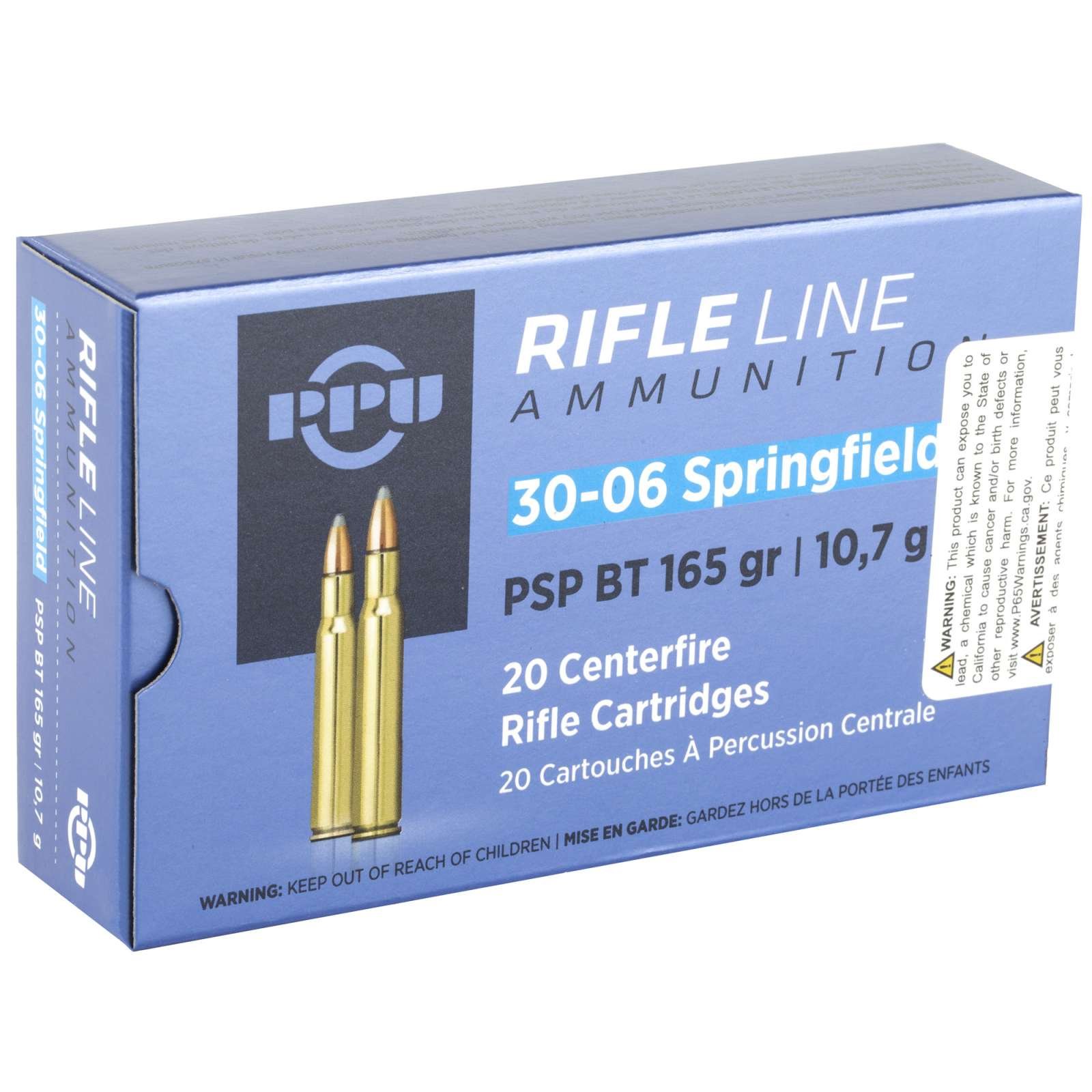 Buy Prvi Partizan PP30062 .30-06 Springfield 165gr PSP BT Ammo 20 Rounds online