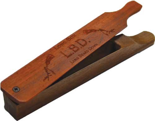 Pittman 415 LBD Long Box Call Padauk/Walnut Turkey Call