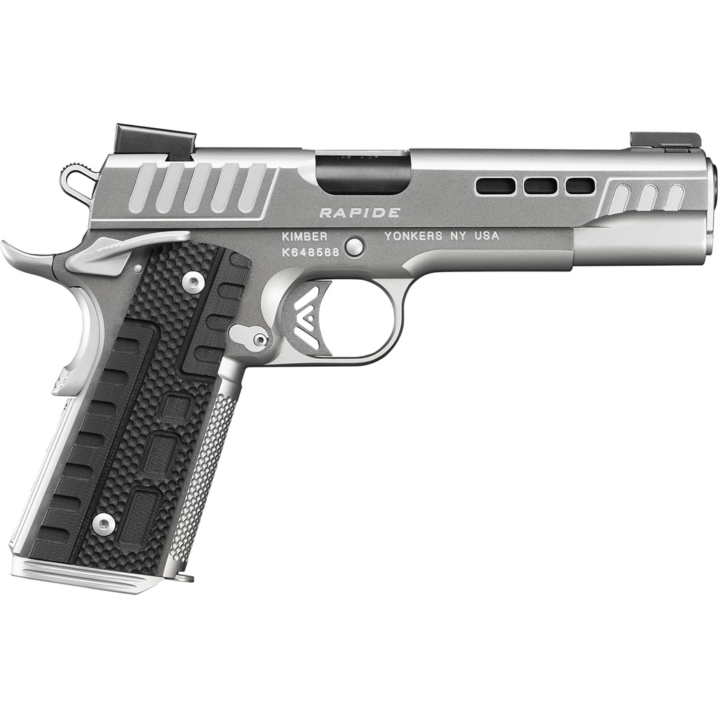 Kimber Rapide Black Ice Pistol 10mm 5.25 in. Silver/Gray 8 rd.