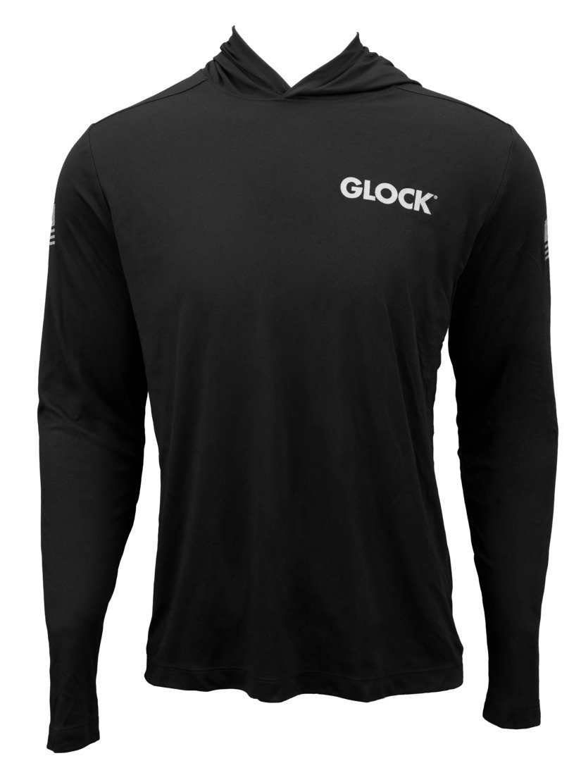 Glock AP96410 HOODED PERFORMANCE SHIRT M BLK