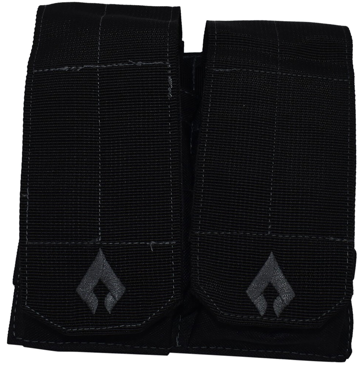 Advance Warrior AROTTMPBL Triple AR Mag Pouch Open Top Black MOLLE
