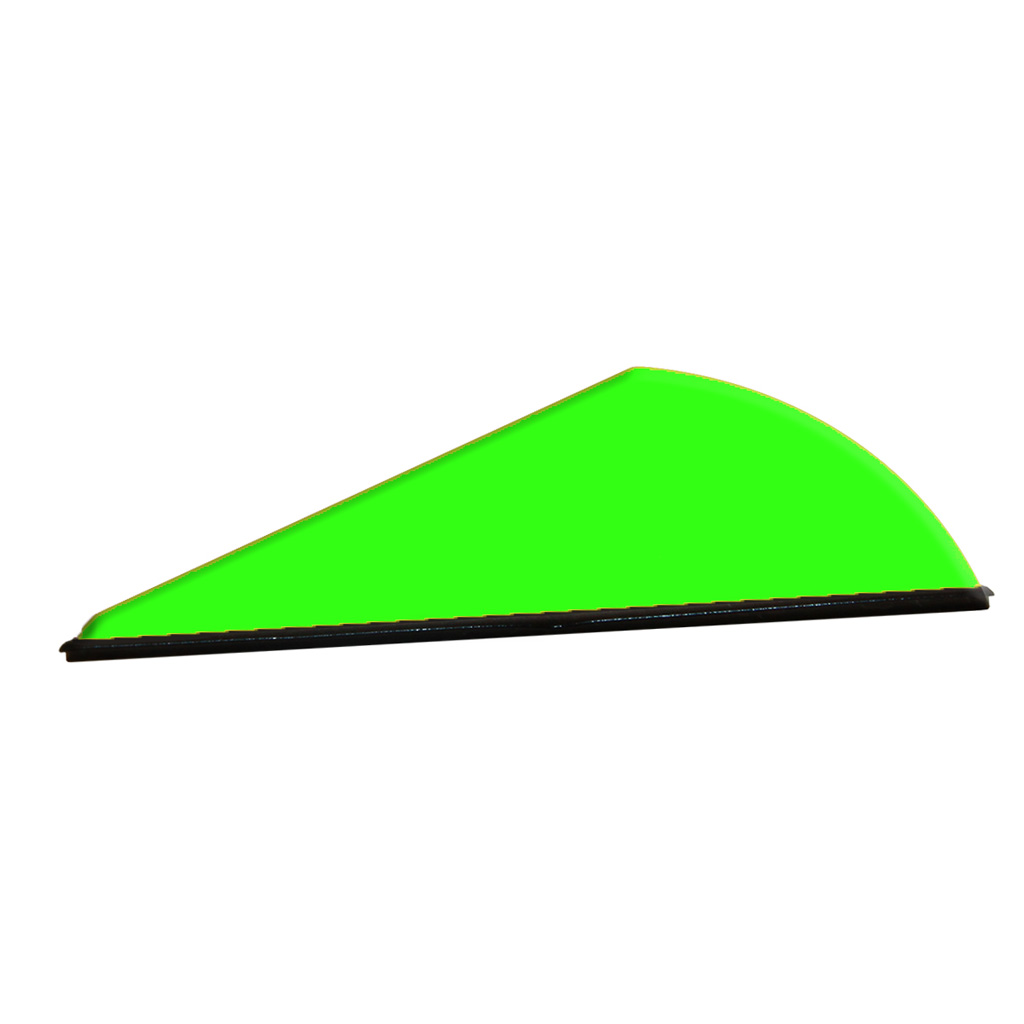 Buy Q2i Rapt-X Neon Green Vanes 2.0In High-Profile 100-Pack online
