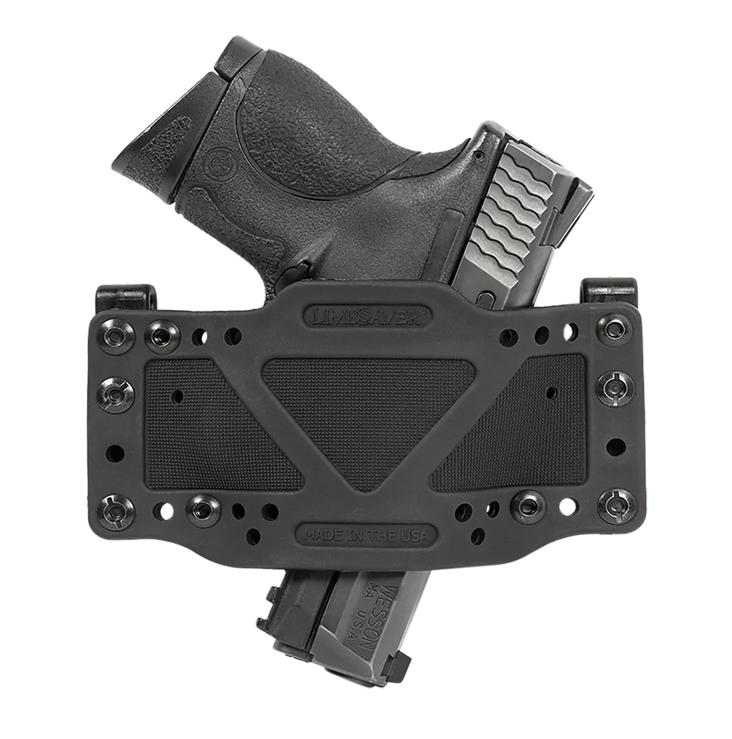 Limbsaver 12501 CrossTech IWB/OWB Holster Black Polymer Ambidextrous - LIMB - BLACK