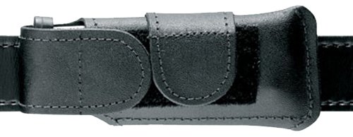 Safariland 123832 Horizontal Leather Mag Pouch Black for Glock 17/19/22/23