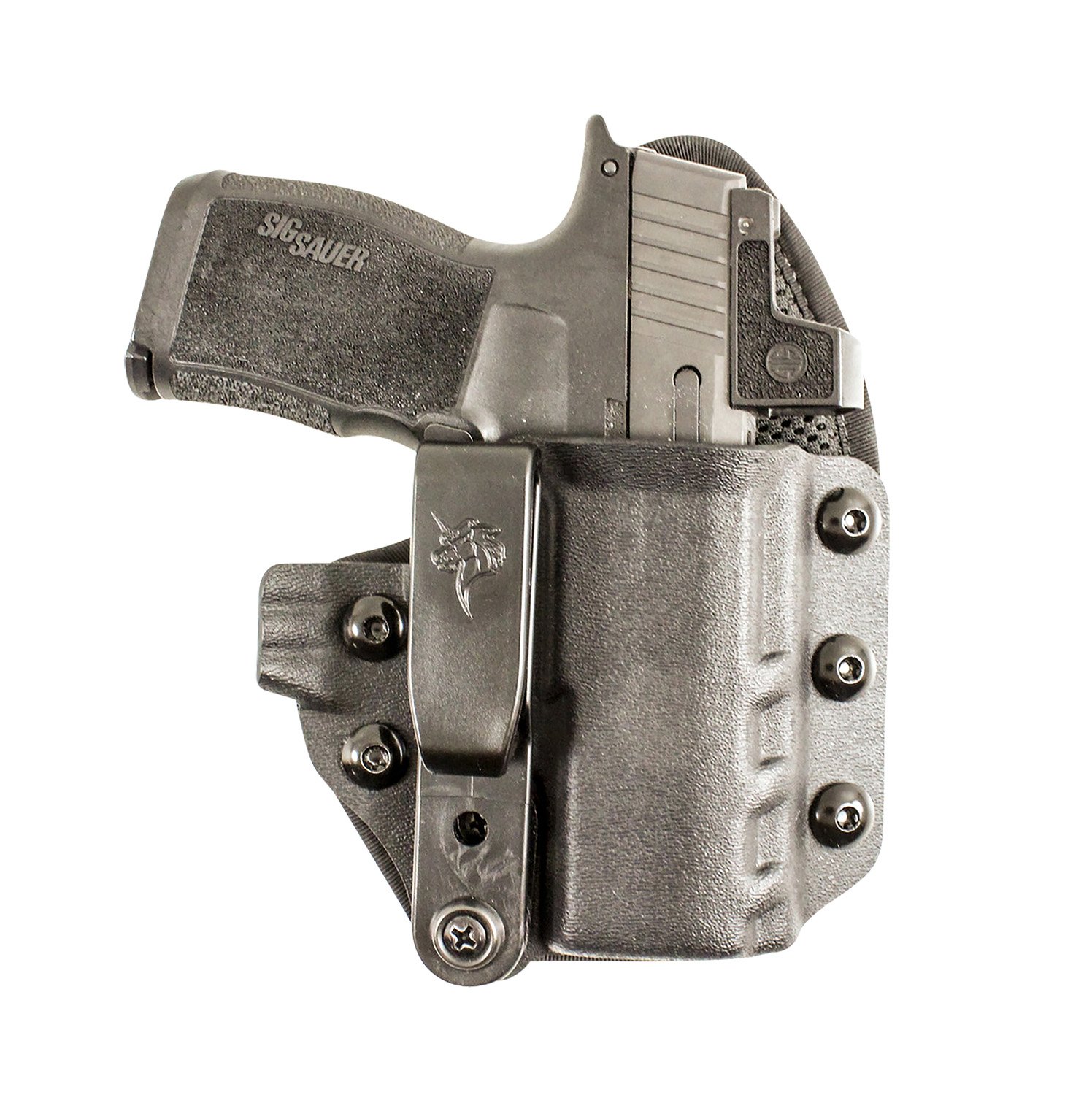 DeSantis 206KA6VZ0 Uni-Tuk IWB Holster Black Kydex for Glock 19/23/32/45