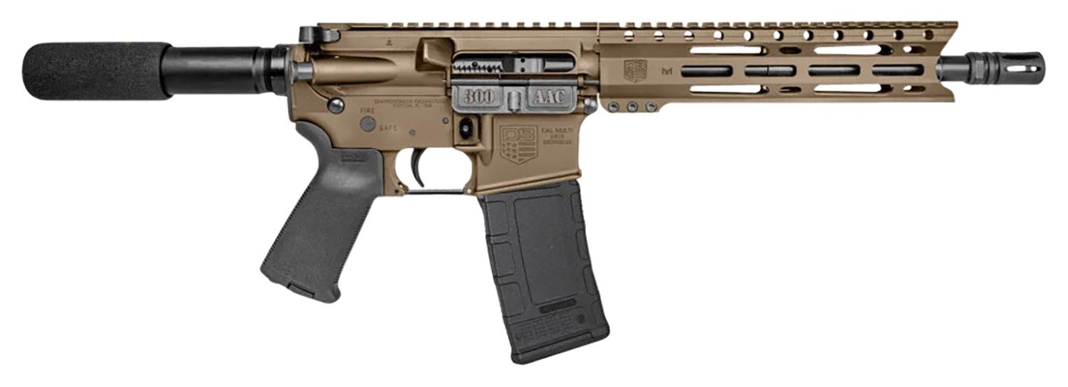 Diamondback DB1915B061 DB15 300 Blackout 10" FDE 28+1 M-LOK Handguard