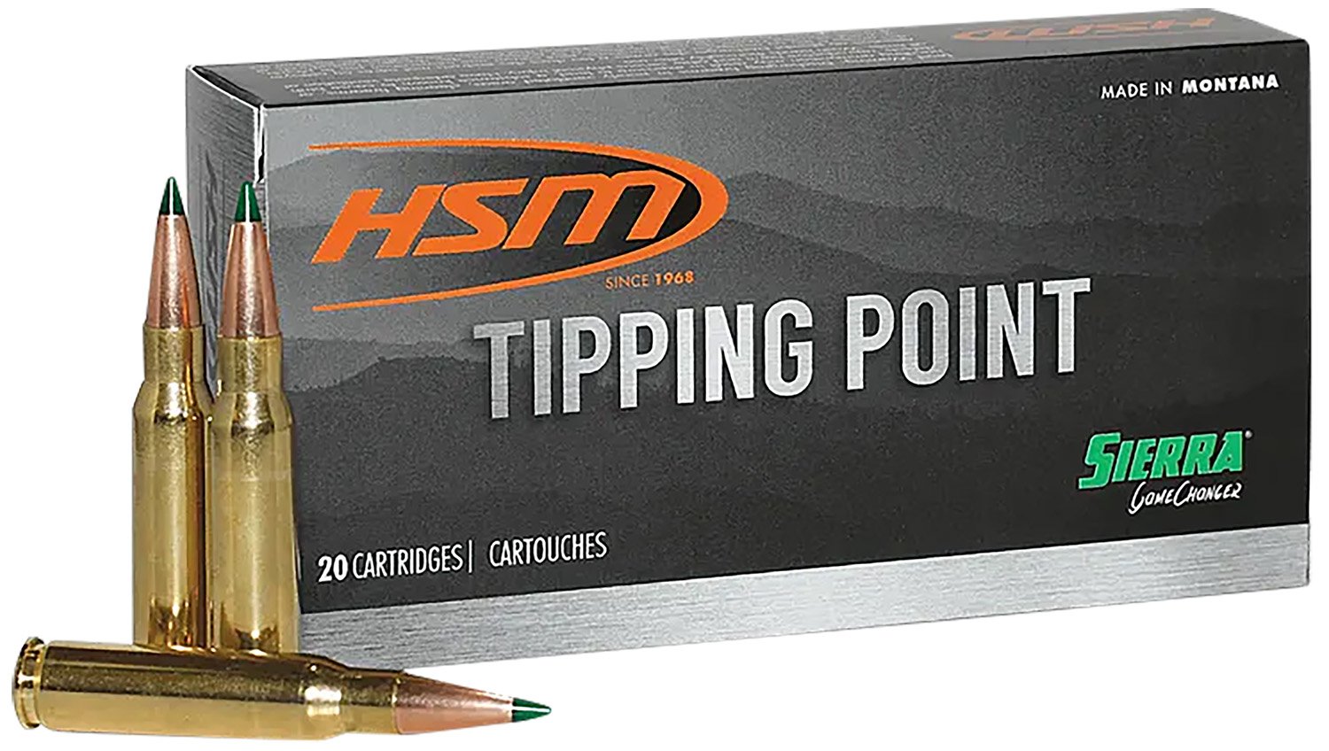 Buy HSM Tipping Point 2 7mm Remington 162gr Hornady SST 20/Box online