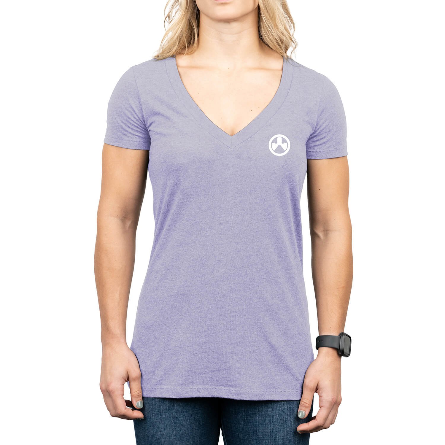 Magpul MAG1343-530-L Women's Orchid Heather V-Neck T-Shirt, Large - Magpul Industries - SHORT SLEEVE