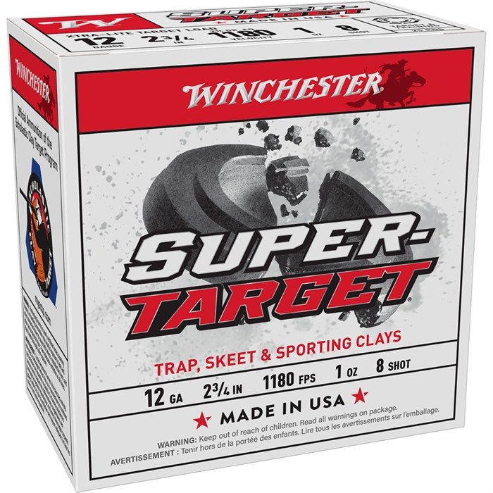 Winchester Super Target 12 Gauge 2-3/4" 250-Rounds - Winchester
