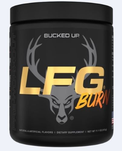 BUCKED UP PRE-WORKOUT LFG BURN STRAWBERRY PINEAPPLE