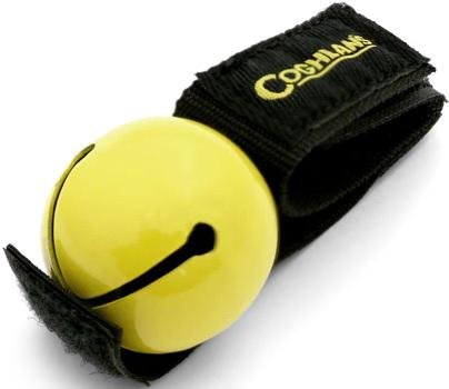 Coghlan's Magnetic Bear Bell Yellow with Velcro Strap Model 0758