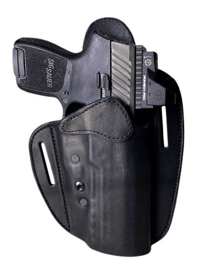 Urban Carry LockLeather OWB RMR Holster Black RH Size 201 - Under Armour