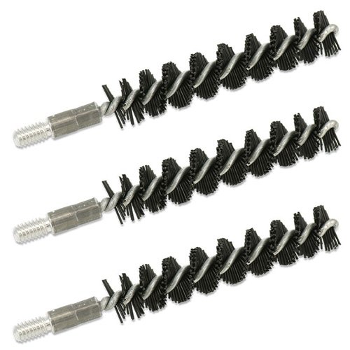 Bore Tech 3/PK NYLON RIFLE BRUSH .375 CAL 8/32 M THR - Bore Tech