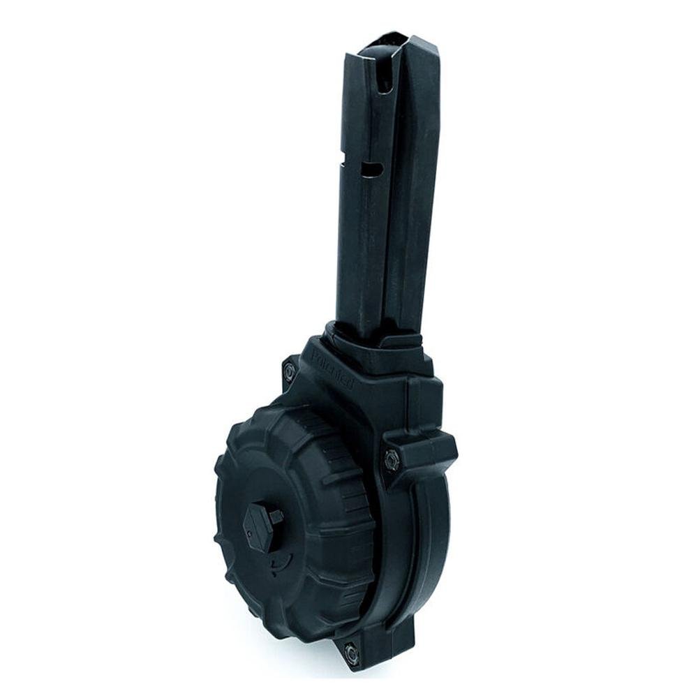 Pro Mag DRM-A55 Sig Sauer P320 9mm 50-Round Black Polymer Drum Magazine - ProMag Industries - 9MM