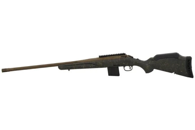 RUGER AMERICAN G2 PRED WILDERNESS TOPO RFL 6.5 GRENDEL 22" T.B. SPIRAL BBL, GRN SPLTR,BRNT BRNZ 10RD - RUGER - 6.5 Grendel