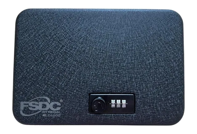 FSDC-MLC6600 Combination Steel Lock Gun Case 9.5