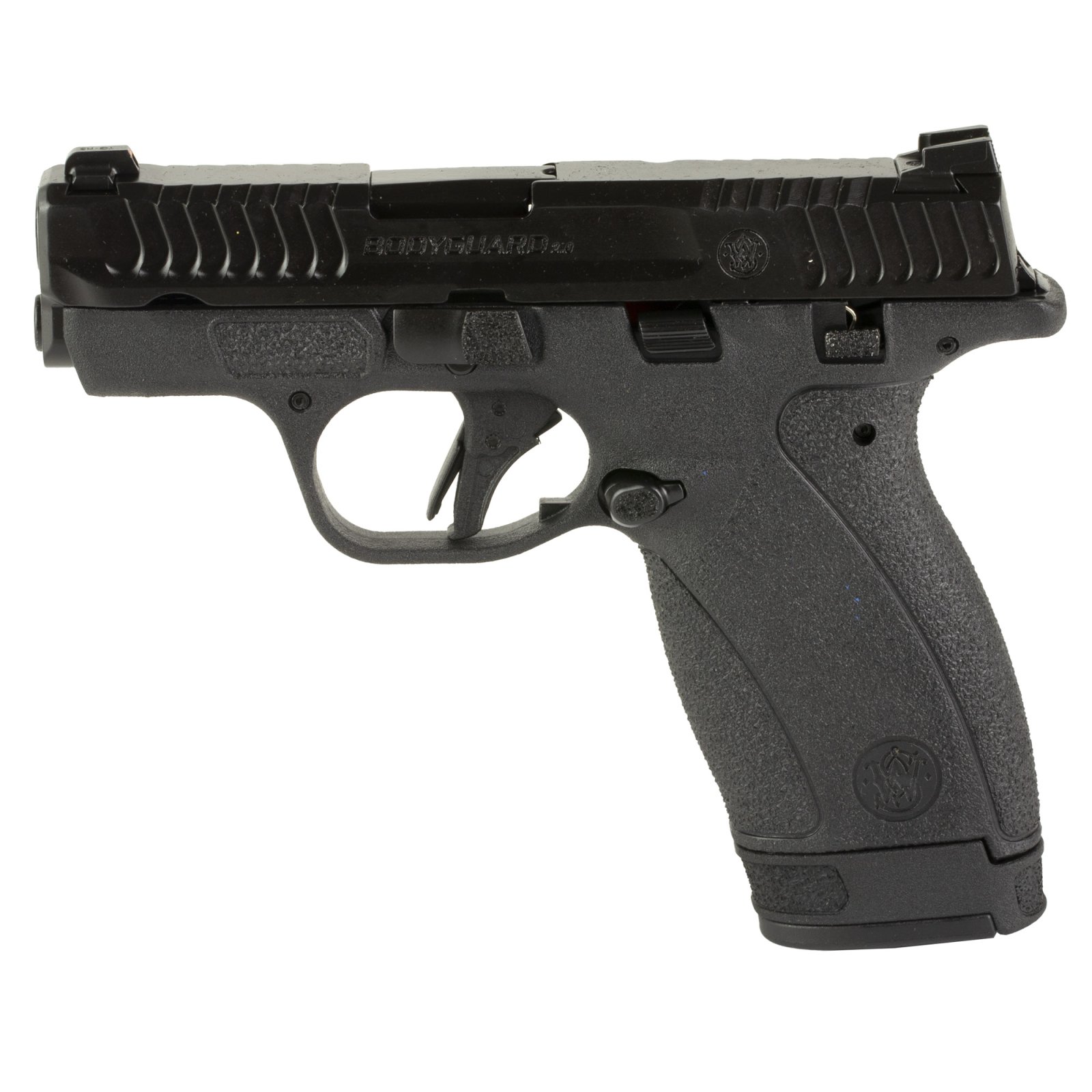 Smith & Wesson Bodyguard 2.0 Micro Handgun: Striker-Fired, 10/12-Round Mag, Tritium Sight