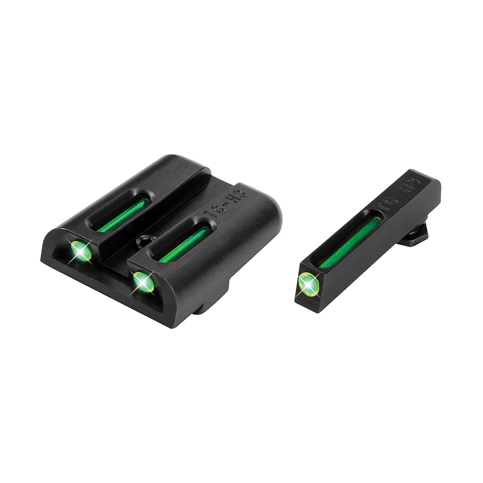 TruGlo Brite-Site Tritium/Fiber Optic Sight Fits Low for Glock 17 17L 19 22