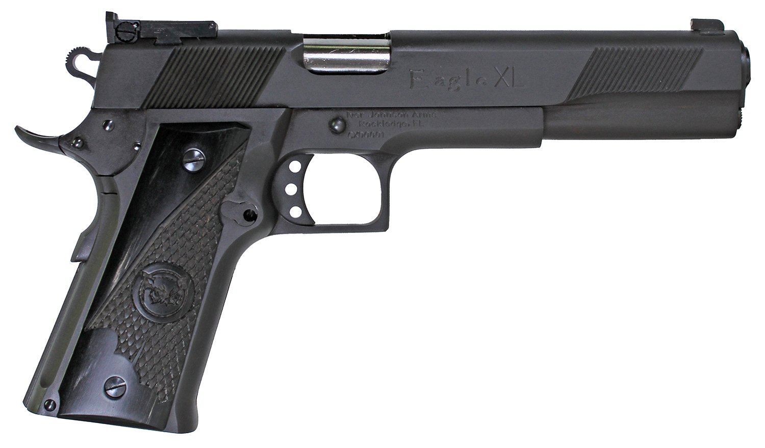 Iver Johnson 1911 Eagle XL DS 45ACP 6-Inch Adjustable 14-Round Matte Black - Iver Johnson - 45 ACP